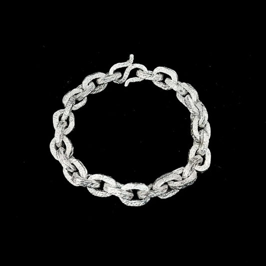 KNIGHT PURE SILVER BRACELET(SERB-120)