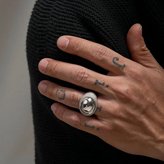 FIRMAMENT STERLING SILVER RING(SERR-215)