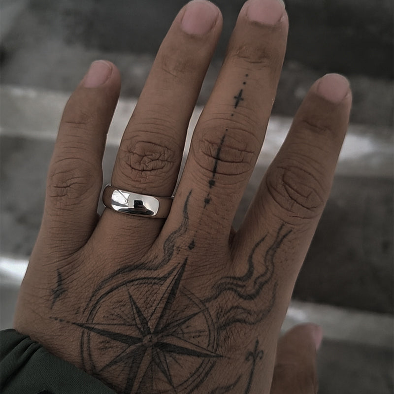 VITALITY STERLING SILVER RING(SERR-223)