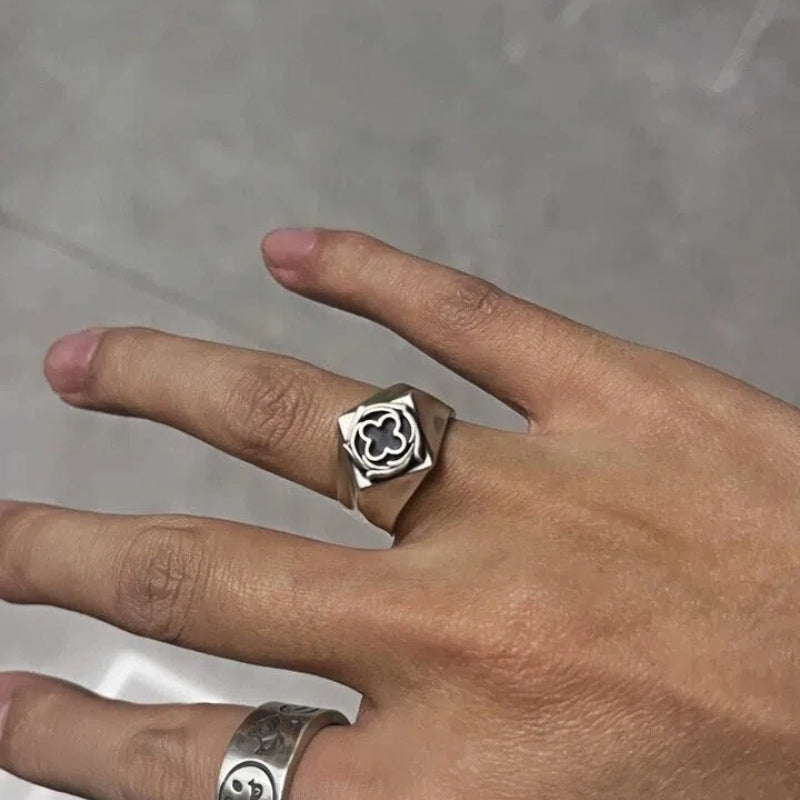 CHURCH WINDOW STERLING SILVER RING(SERR-229)