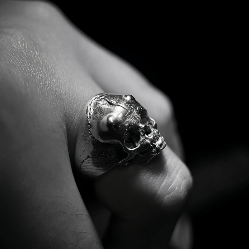 LITTLE DEMON STERLING SILVER RING(SERR-239)