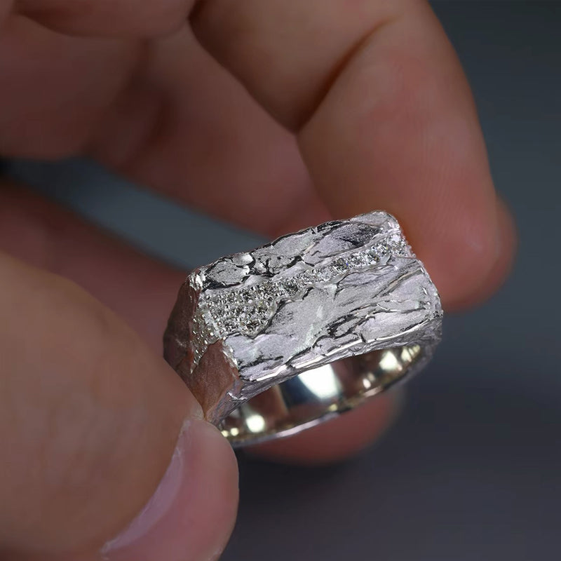 BURIED TREASURE STERLING SILVER RING(SERR-277)