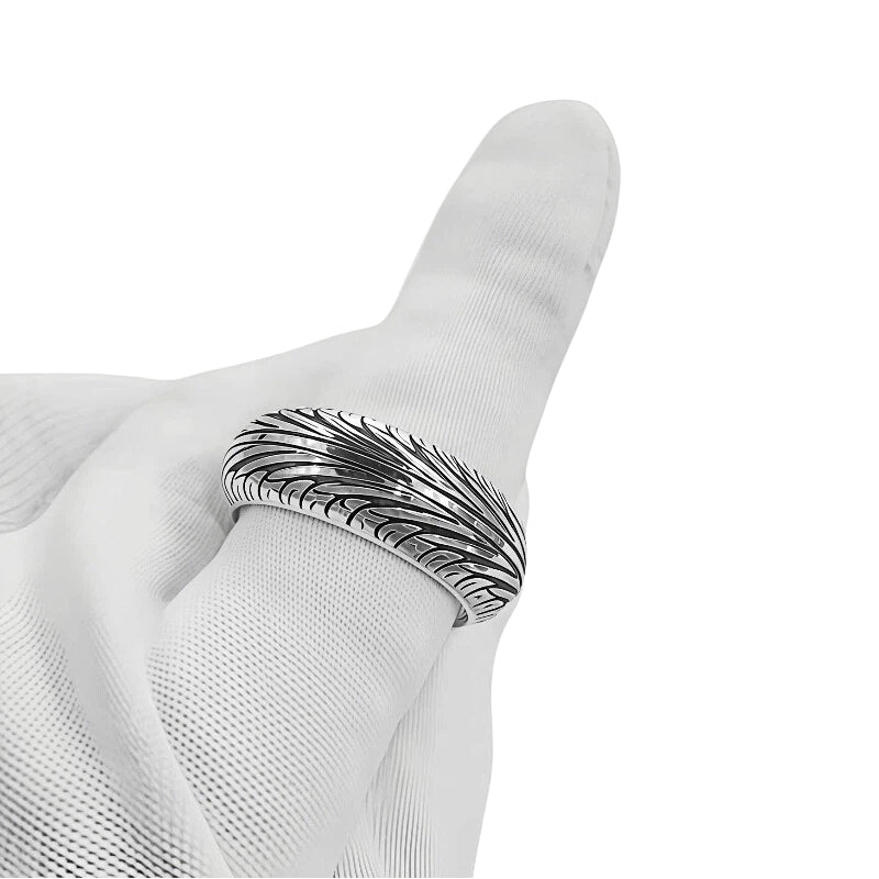 TIRE PURE SILVER RING(SERR-222)