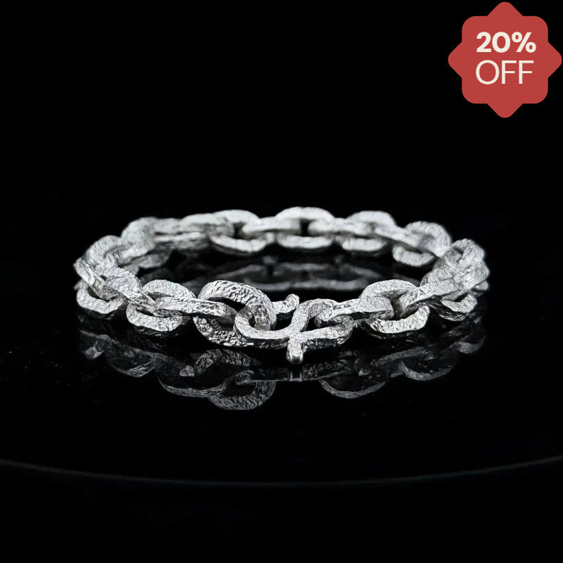 KNIGHT PURE SILVER BRACELET(SERB-120)