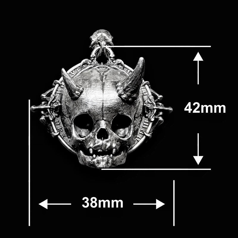 LITTLE DEMON STERLING SILVER PENDANT(SERP-288)