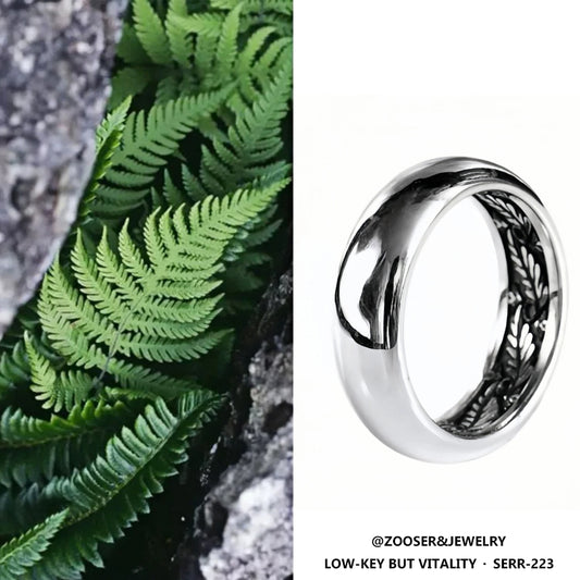 VITALITY STERLING SILVER RING(SERR-223)