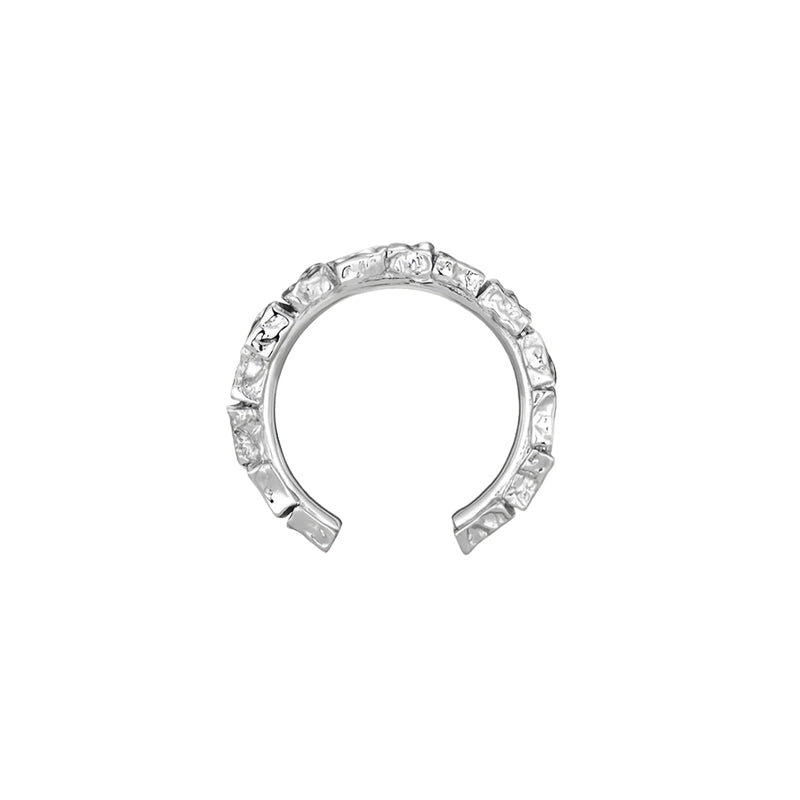 IRREGULAR STERLING SILVER RING(SERR-116)