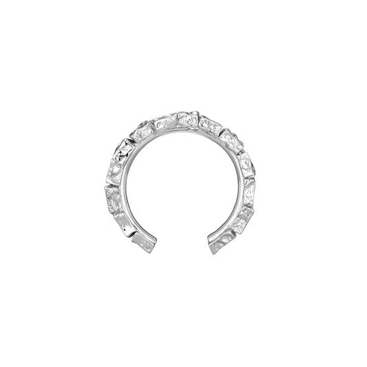 IRREGULAR STERLING SILVER RING(SERR-116)