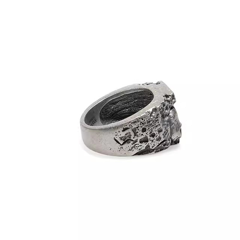 SKULL STERLING SILVER RING(SERR-130)