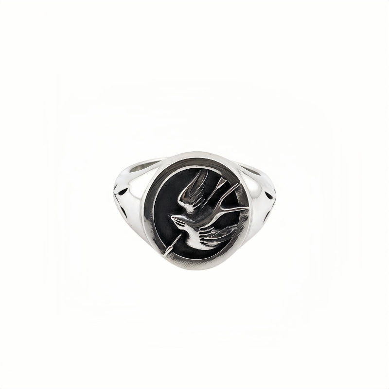 SWALLOW STERLING SILVER RING(SERR-202)