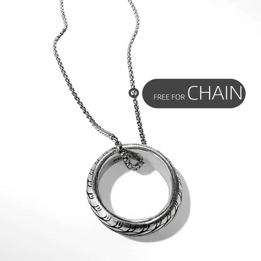 TIRE PURE SILVER RING(SERR-222)
