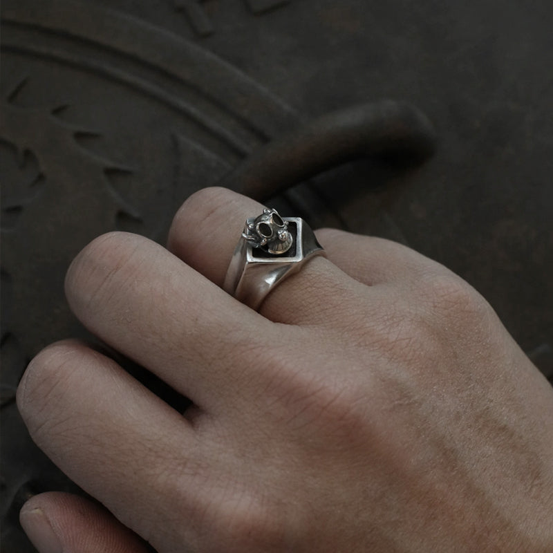 LITTLE DEVIL STERLING SILVER RING(SERR-258)