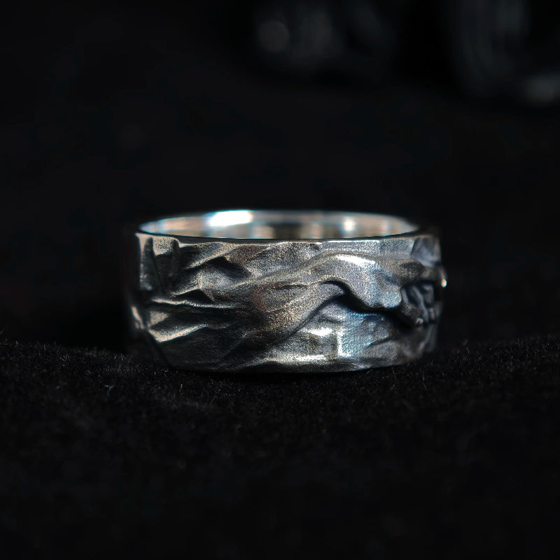 HAND OF GOD STERLING SILVER RING(SERR-269)