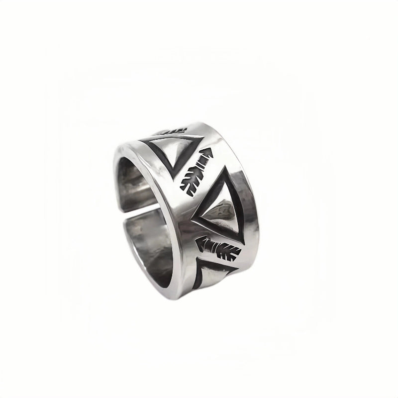 ARROW STERLING SILVER RING(SERR-198)