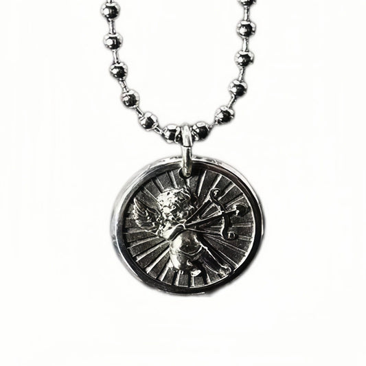 CUPID STERLING SILVER PENDANT (SERP-214)