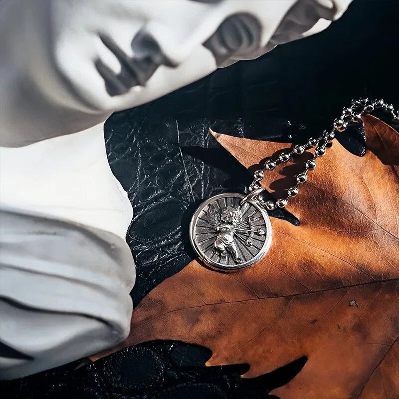 CUPID STERLING SILVER PENDANT (SERP-214)