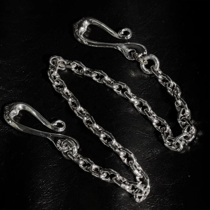 HANDMADE STEEL WALLET CHAIN(SERC-669)