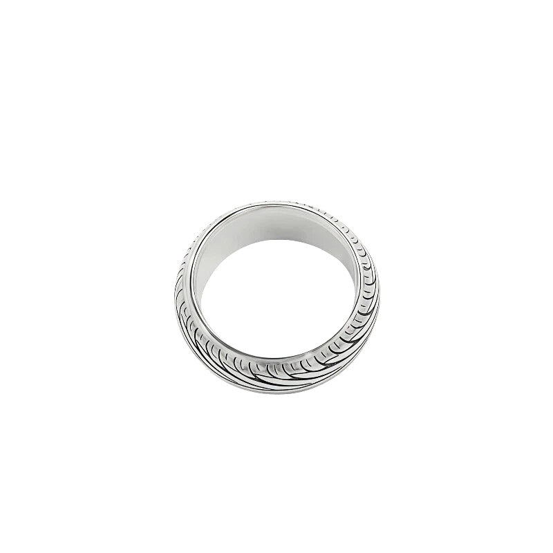 TIRE PURE SILVER RING(SERR-222)