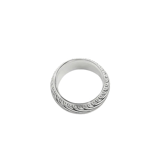TIRE PURE SILVER RING(SERR-222)