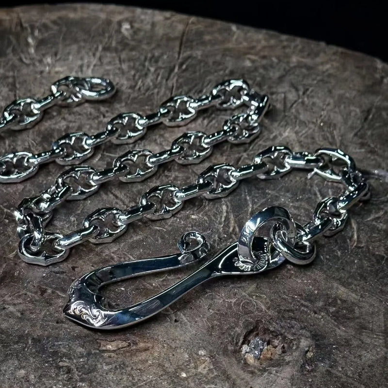 HANDMADE SILVER WALLET CHAIN(SERC-668)