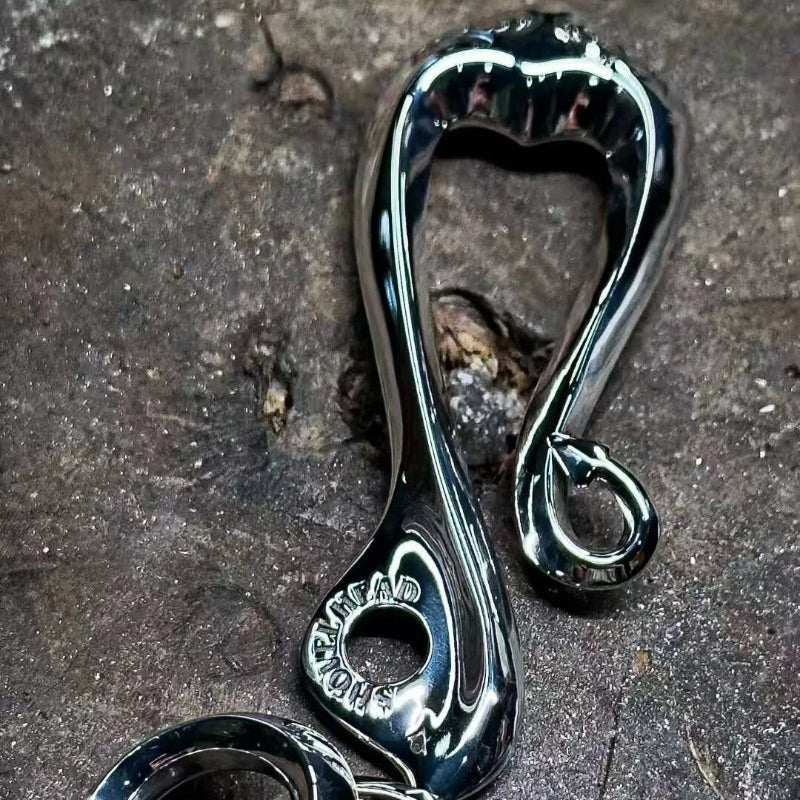 HANDMADE SILVER WALLET CHAIN(SERC-668)